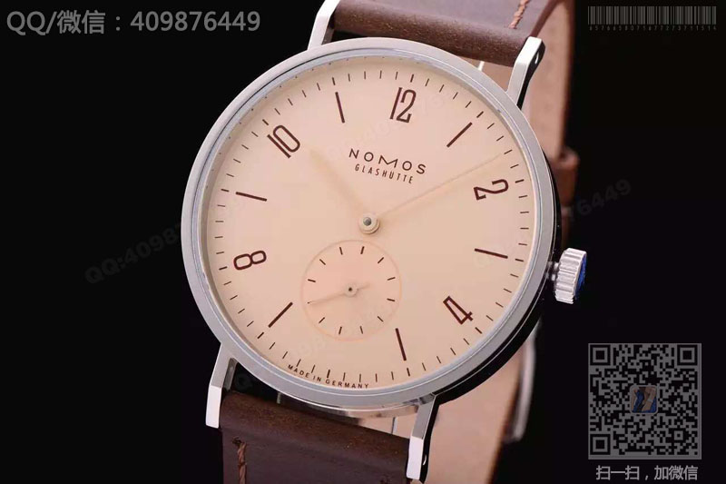 高仿NOMOS手表- TANGOMAT系列601腕表 橙色面